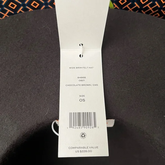Tory Burch Woman’s  Wide Brim Felt Hat - Picture 4 of 7